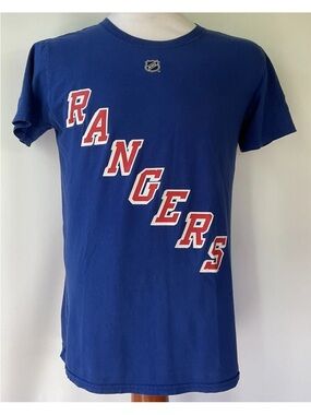 Fanatics New York Rangers Artemi Panera Double Sided T-shirt Size Medium